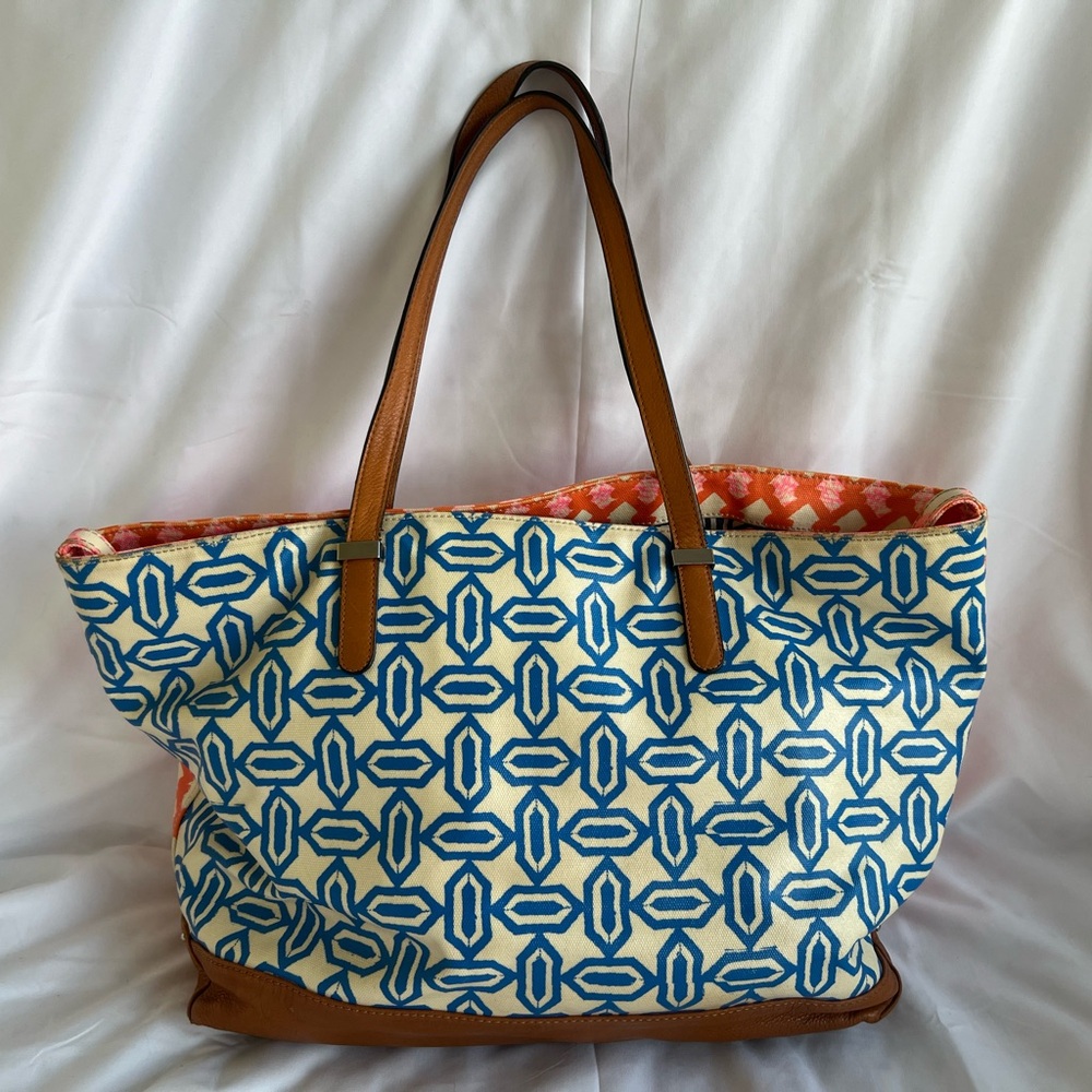 Rebecca Minkoff Geometric Cherish Tote Bag - Picture 3 of 15